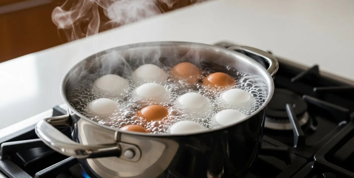 organização e utensílios para ovos