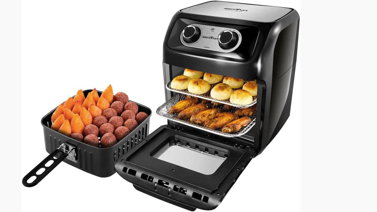 Fritadeira Air Fryer Britânia Oven 12 Litros-1 41 air fryer electrolux af10