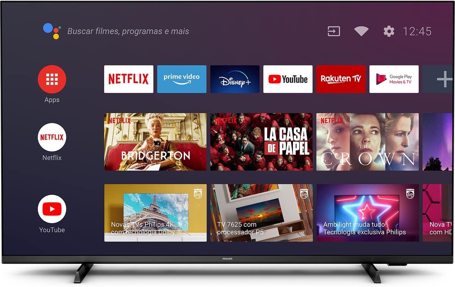 TV PHILIPS AndroidTV 50" 4K-melhor 2023 41 02