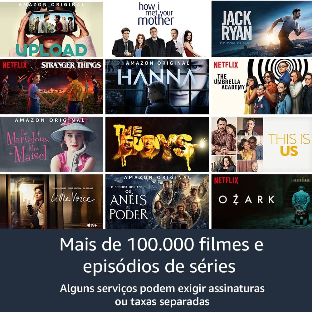 Fire TV Stick Lite da Amazon 81 Fire TV Stick Lite Streaming em Full HD com Alexa Com Controle Remoto Lite por Voz com Alexa sem controles de TV