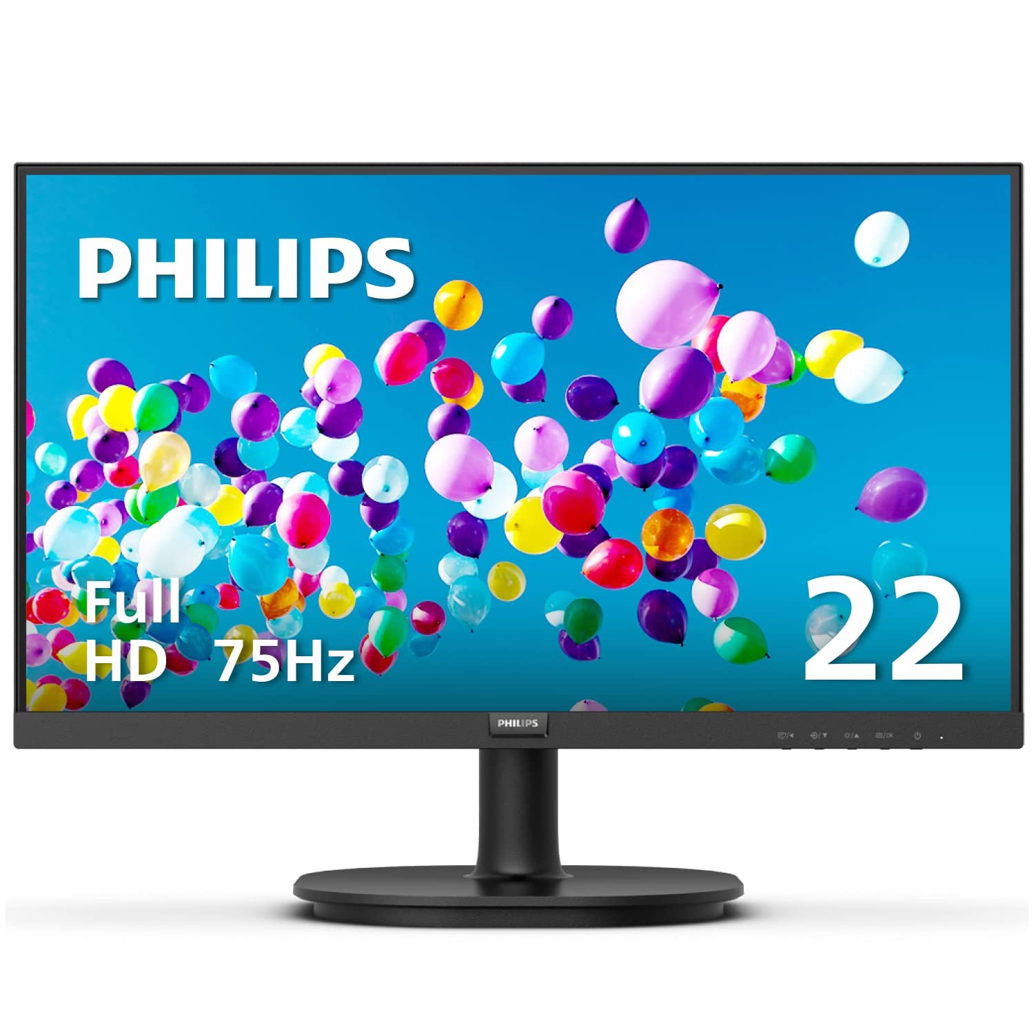 14 Melhores Monitores Super Ultralargos para uma Experiência Imersiva 87 Monitor PHILIPS 221V8LN 21.5"