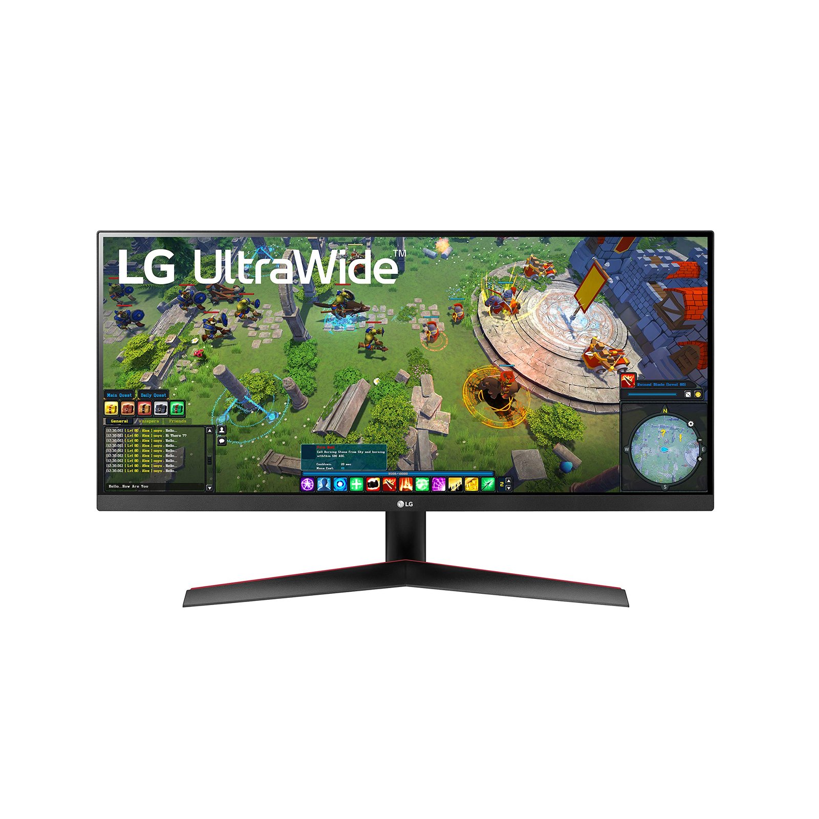 14 Melhores Monitores Super Ultralargos para uma Experiência Imersiva 85 Monitor LG 29WP60G-B UltraWide 29" 21:9 FHD IPS Display